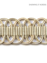 Scalamandre Le Mans Linen Whites Trim