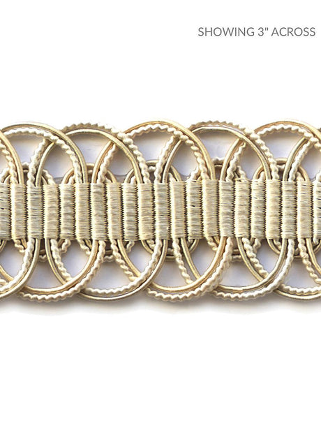 Scalamandre Le Mans Linen Whites Trim