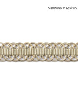 Scalamandre Le Mans Linen Whites Trim