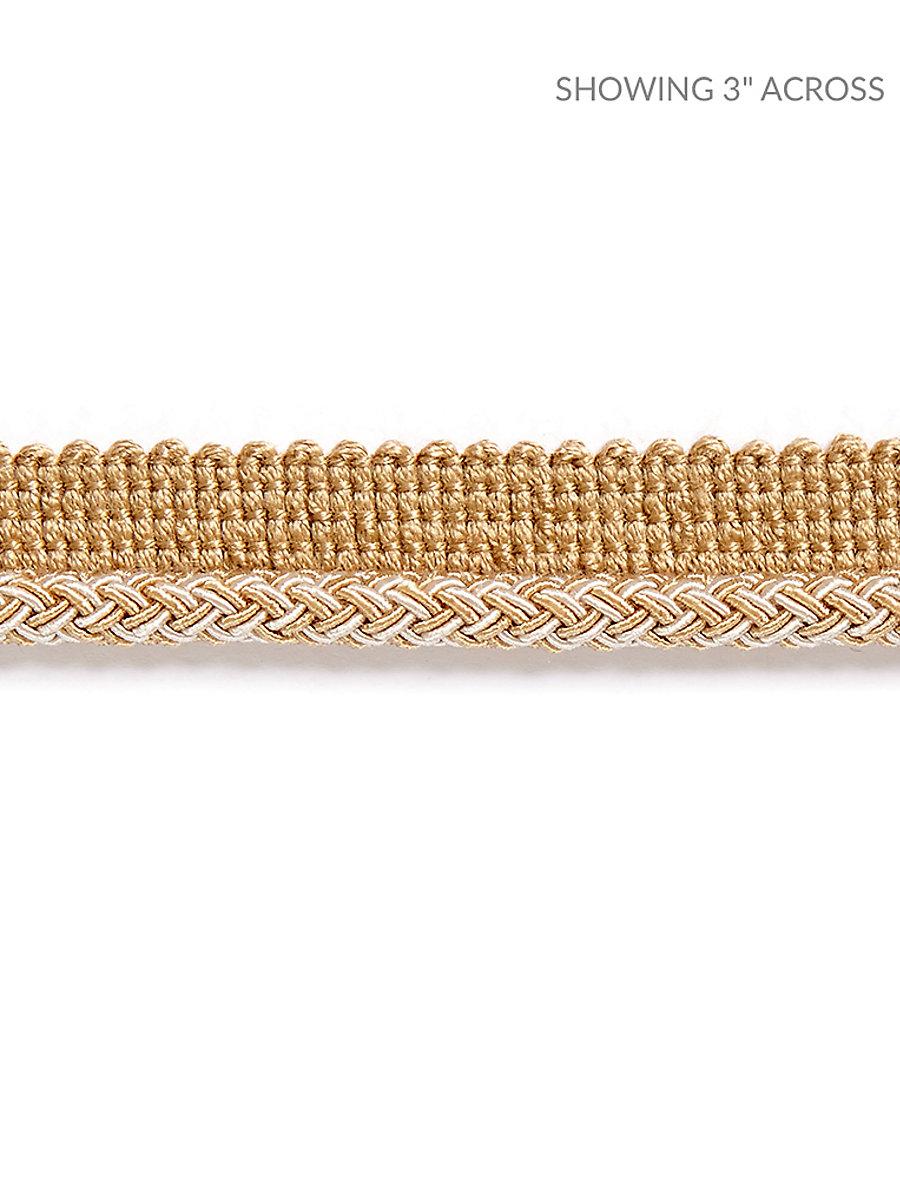 Scalamandre Georgica Braided Cord Camel Trim
