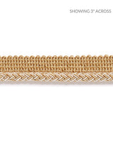 Scalamandre Georgica Braided Cord Camel Trim