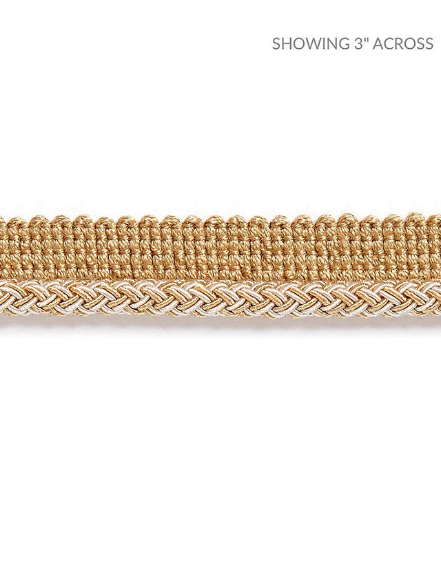Scalamandre Georgica Braided Cord Camel Trim