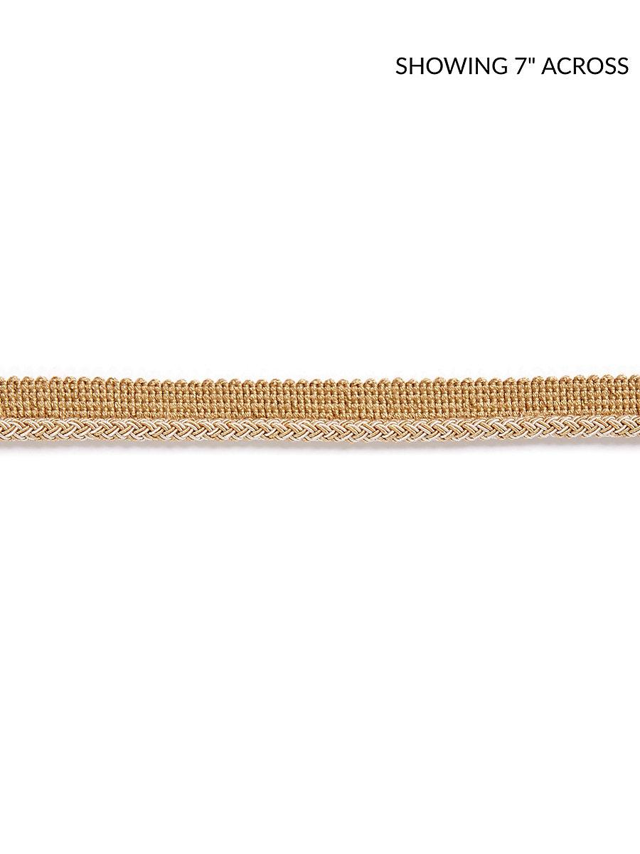 Scalamandre Georgica Braided Cord Camel Trim