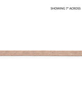 Scalamandre Sanna Linen Cord Blush Trim