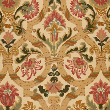 Schumacher Halstead Rose & Gold Fabric