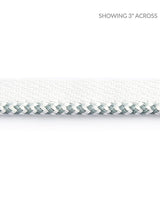 Scalamandre Zig Zag Cord Sky Trim