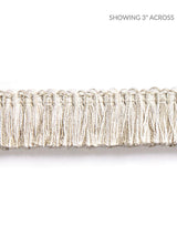 Scalamandre Gardiner Brush Fringe Linen Trim