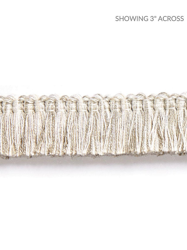 Scalamandre Gardiner Brush Fringe Linen Trim