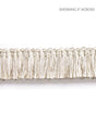 Scalamandre Gardiner Brush Fringe Linen Trim