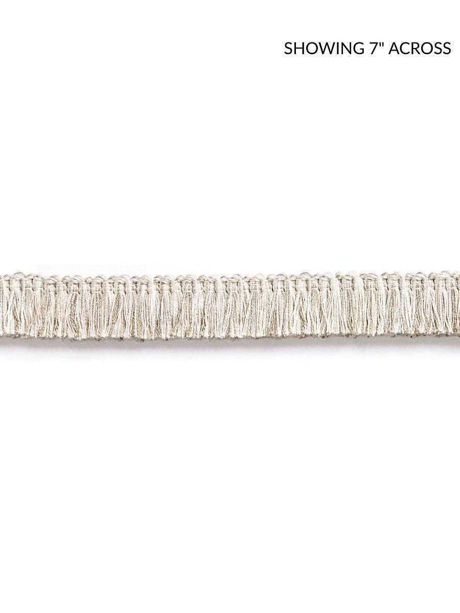 Scalamandre Gardiner Brush Fringe Linen Trim