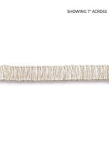 Scalamandre Gardiner Brush Fringe Linen Trim