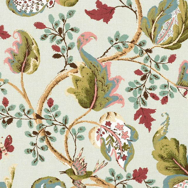 Schumacher Fox Hollow Robin'S Egg Fabric