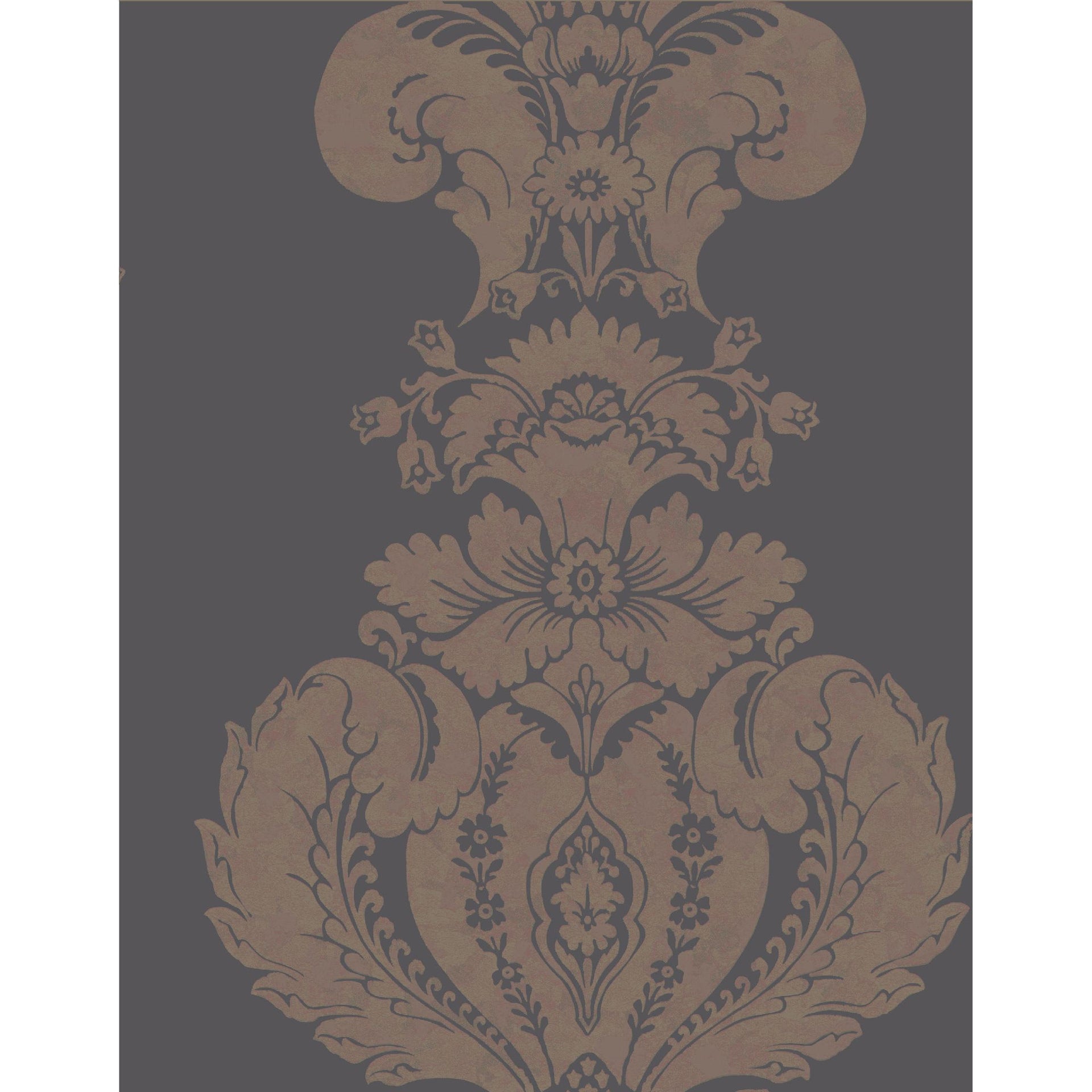 Cole & Son Baudelaire Black And Bronze Wallpaper