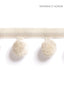 Scalamandre Osborne Pom Pom Fringe Linen Trim