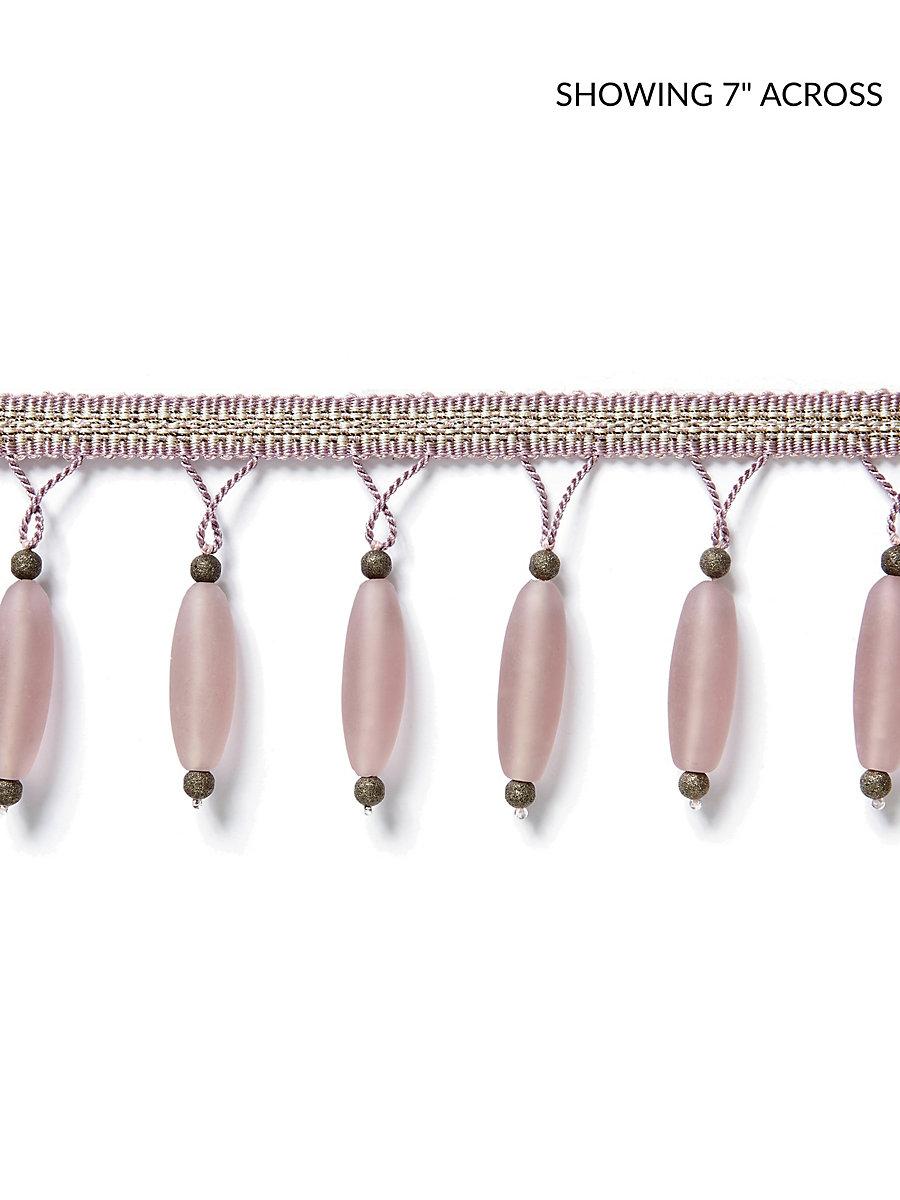 Scalamandre Vionnet Beaded Fringe Lavender Trim
