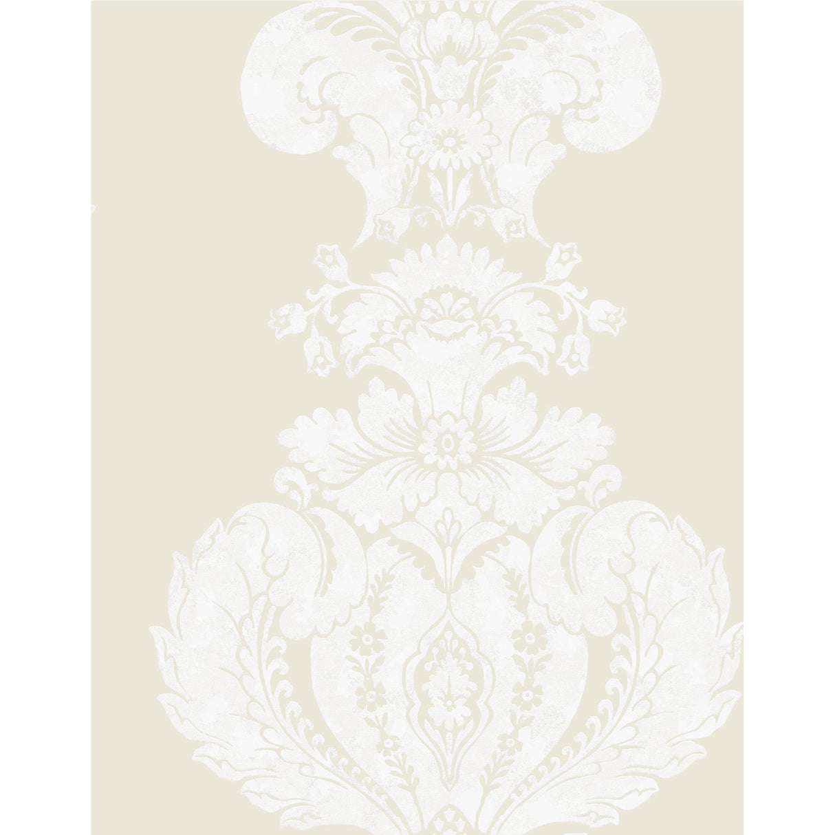 Cole & Son BAUDELAIRE WHITE AND IVORY Wallpaper