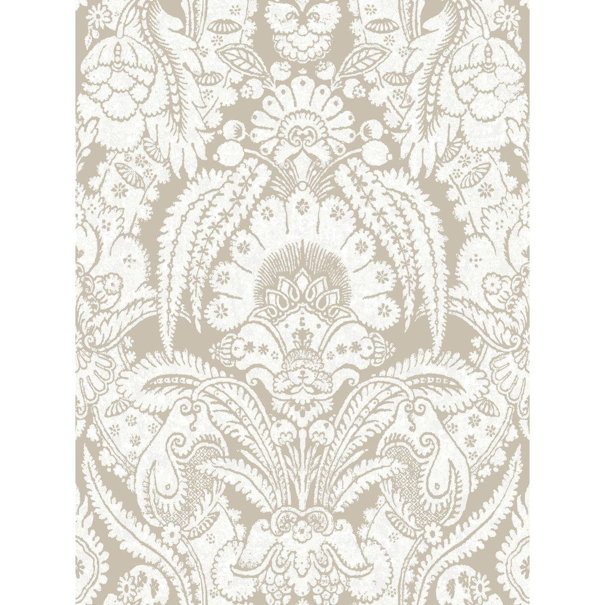 Cole & Son CHATTERTON LINEN AND WHITE Wallpaper