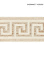 Scalamandre Greek Key Velvet Tape Fawn Trim