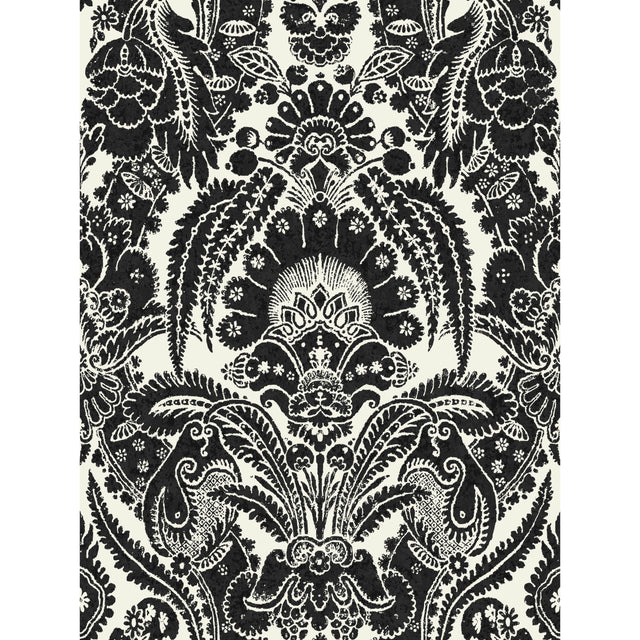 Cole & Son CHATTERTON BLACK AND WHITE Wallpaper