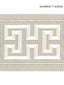 Scalamandre Imperial Embroidered Tape Pearl Grey Trim