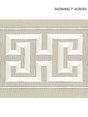 Scalamandre Imperial Embroidered Tape Pearl Grey Trim