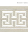 Scalamandre Imperial Embroidered Tape Pearl Grey Trim