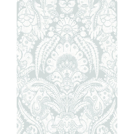 Cole & Son CHATTERTON PALE BLUE AND WHITE Wallpaper