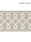 Scalamandre Soutache Embroidered Tape Pearl Grey Trim