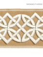 Scalamandre Celtic Embroidered Tape Camel Trim