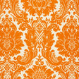 Schumacher Harmon Manor Ii Tangerine Fabric