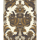 Cole & Son WYNDHAM BLACK & GOLD Wallpaper