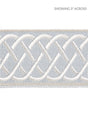 Scalamandre Helix Embroidered Tape Mineral Trim
