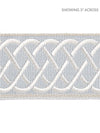 Scalamandre Helix Embroidered Tape Mineral Trim