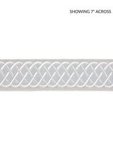 Scalamandre Helix Embroidered Tape Mineral Trim