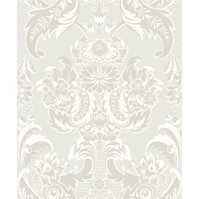 Cole & Son WYNDHAM WHITE AND PEARL Wallpaper