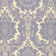 Schumacher Harmon Manor Ii Blue Fabric