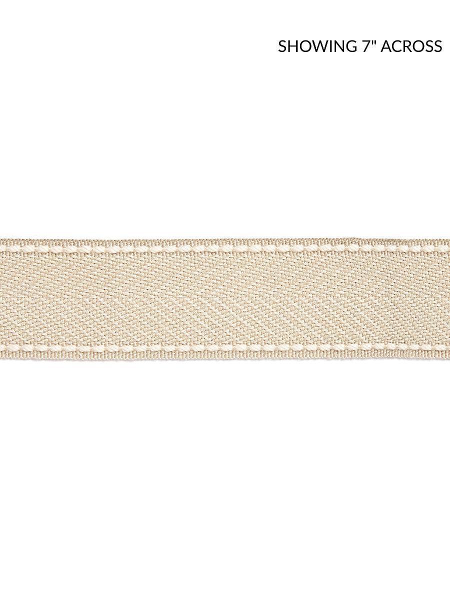 Scalamandre Montauk Herringbone Tape Linen Trim