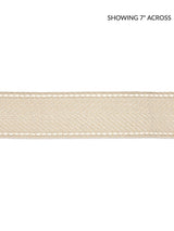 Scalamandre Montauk Herringbone Tape Linen Trim