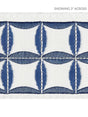 Scalamandre Fiori Embroidered Tape Delft Trim