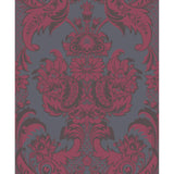 Cole & Son WYNDHAM RED AND SLATE Wallpaper