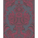 Cole & Son WYNDHAM RED AND SLATE Wallpaper