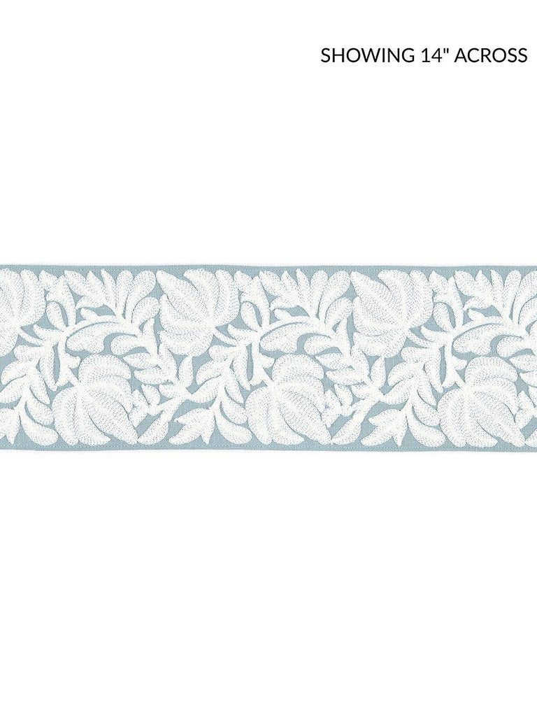 Scalamandre COVENTRY EMBROIDERED TAPE SKY Trim