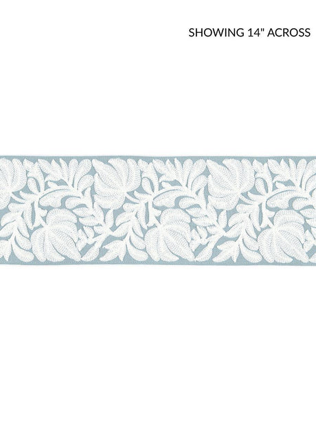 Scalamandre Coventry Embroidered Tape Sky Trim