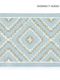 Scalamandre Medina Embroidered Tape Sky Trim