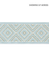 Scalamandre Medina Embroidered Tape Sky Trim
