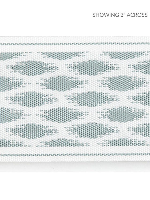 Scalamandre Patara Ikat Tape Sky Trim