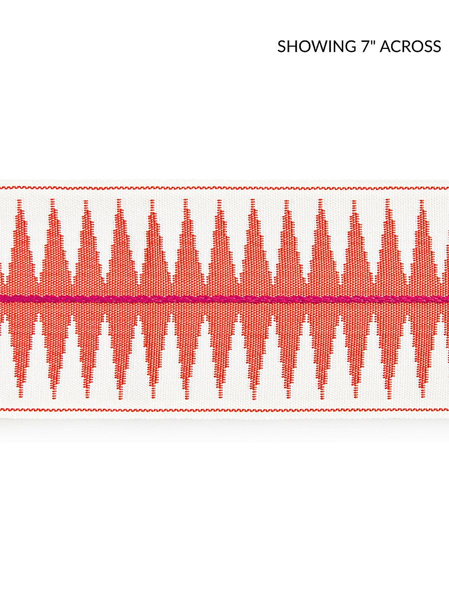 Scalamandre Soleil Tape Coral Trim