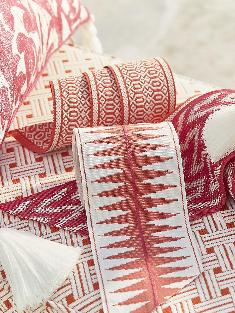 Scalamandre Soleil Tape Coral Trim