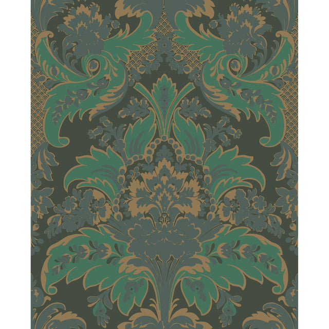 Cole & Son ALDWYCH GREEN AND GOLD Wallpaper