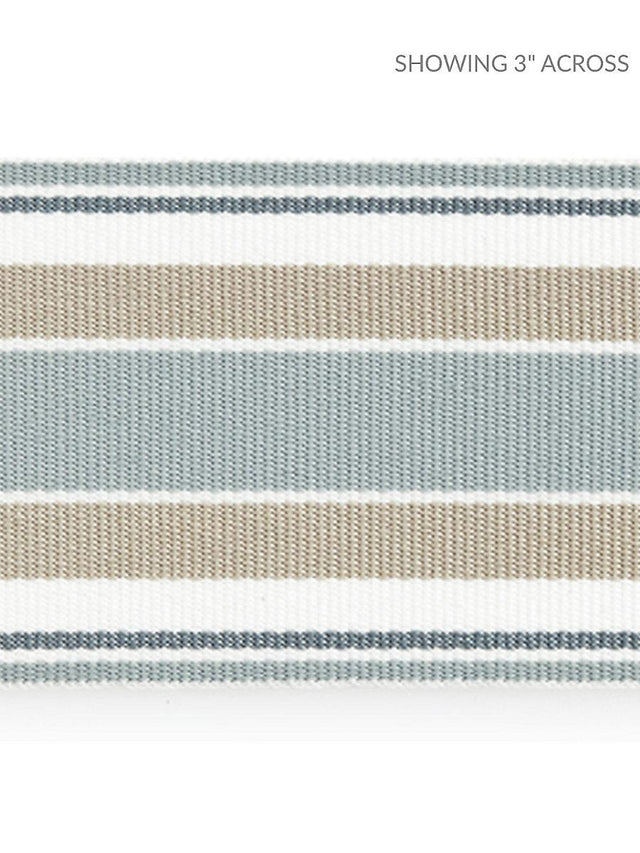 Scalamandre Marina Stripe Tape Seagull Trim